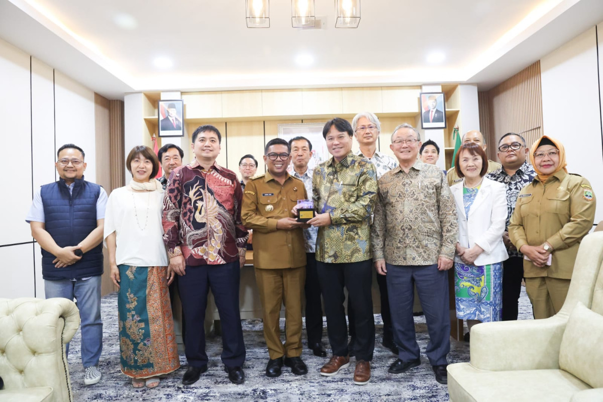 Gubernur Andra Soni Terima Kunjungan Parlemen Prefektur Mie Jepang
