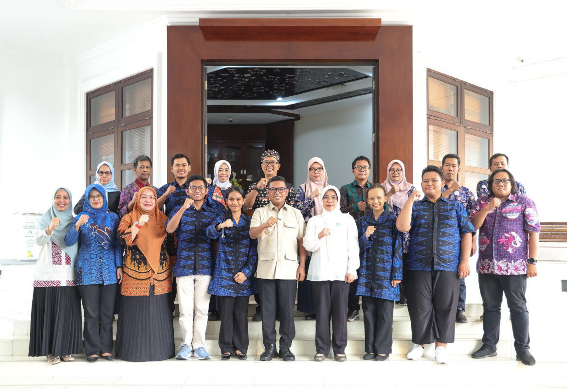 Delegasi Gita Bahana Nusantara Asal Banten Dilepas Gubernur Andra Soni