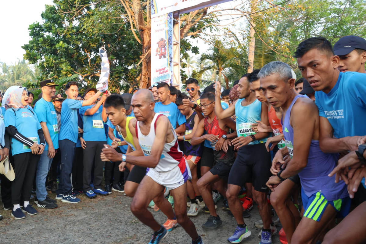 KORPRI Run Menuju Pornas Korpri 2025, Sekda Provinsi Banten Deden Apriandhi H: Tingkatkan Okupansi Hotel Kawasan Anyer