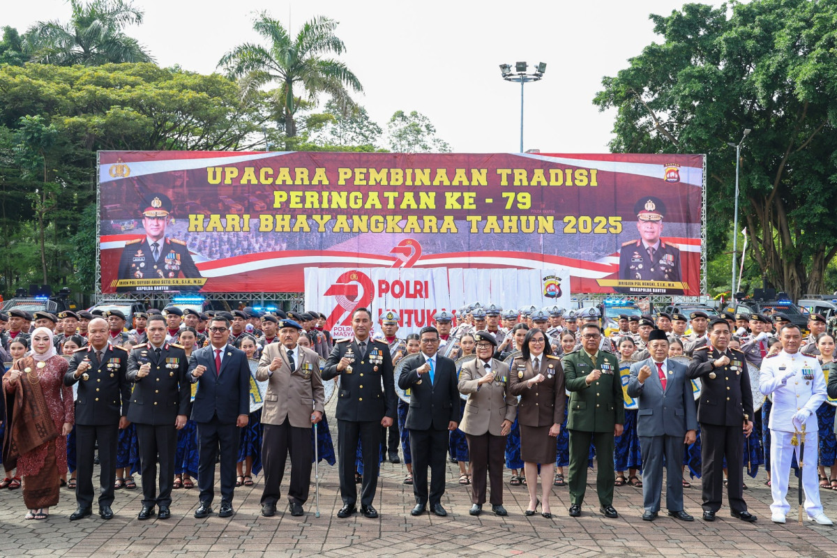 Gubernur Banten Andra Soni: Dirgahayu ke-79 Bhayangkara