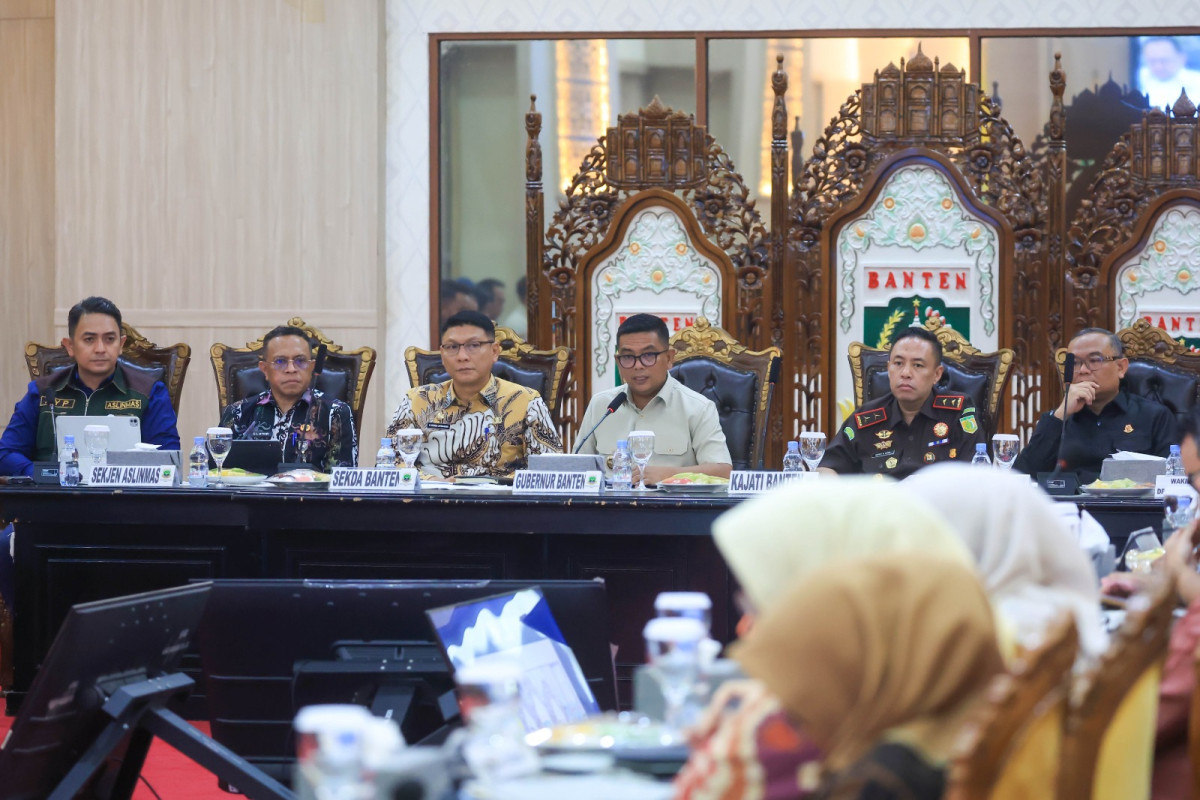Gubernur Banten Andra Soni Sebut Satlinmas Bagian dari Pemerintah untuk Lindungi Masyarakat