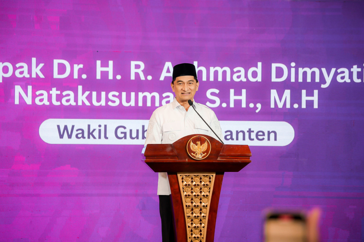 Wagub Banten A Dimyati Natakusumah: Muslim LifeFest 2025 Dorong Pertumbuhan Ekonomi Syariah Provinsi Banten