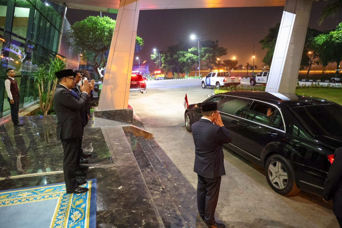 Gubernur Banten Andra Soni Dampingi Mendag Antar Pulang Presiden Peru Dina Boluarte