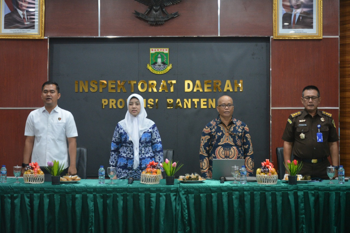 Hakordia 2024, Pemprov Banten Sosialisasikan Nilai-nilai Integritas dan Antikorupsi Kepada Media dan Organisasi Kemasyarakatan