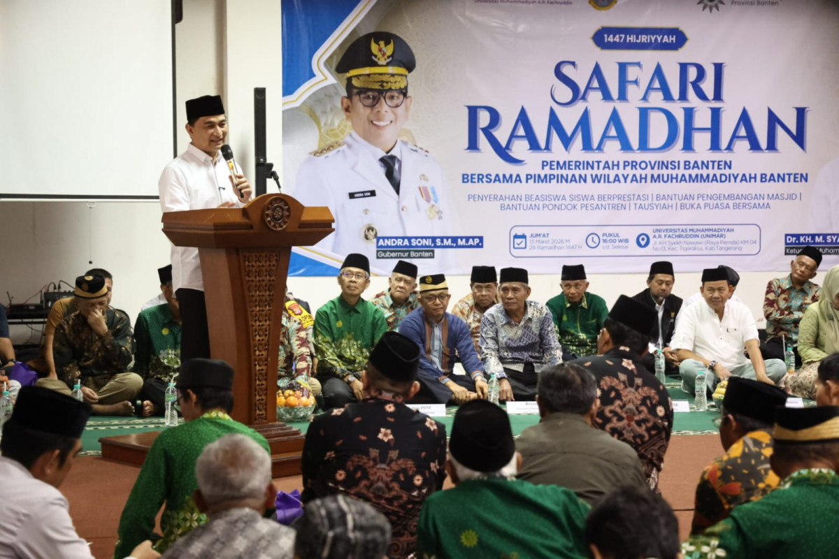 Safari Ramadan di UNIMAR, Wagub Dimyati Serahkan Bantuan untuk Muhammadiyah