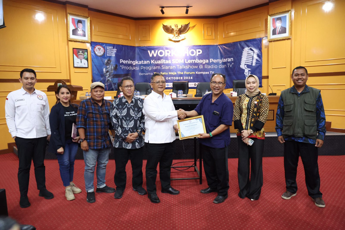 KPID Provinsi Banten Gelar Workshop Produksi Program Siaran Talkshow