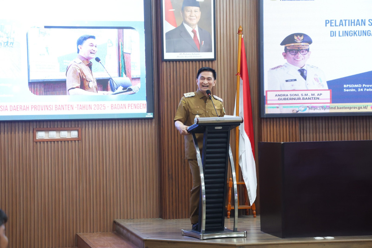 Wagub Banten A Dimyati Natakusumah: Kapasitas, Kemampuan, dan Integritas ASN Harus Ditingkatkan