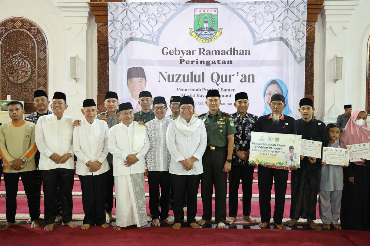 Peringati Nuzulul Qur'an, Pj Gubernur Banten Al Muktabar Ajak Masyarakat Amalkan Al-Qur'an