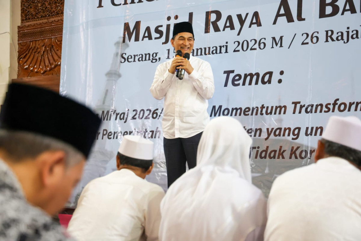 Wagub Dimyati: Jadikan Isra Mikraj Momentum Perkuat Keimanan dan Persatuan
