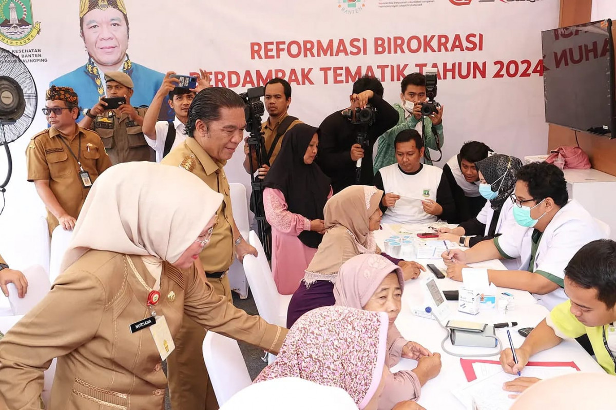 Ekspedisi Reformasi Birokrasi Tematik di Kabupaten Serang, Pemprov Banten Siapkan Layanan Kesehatan Gratis