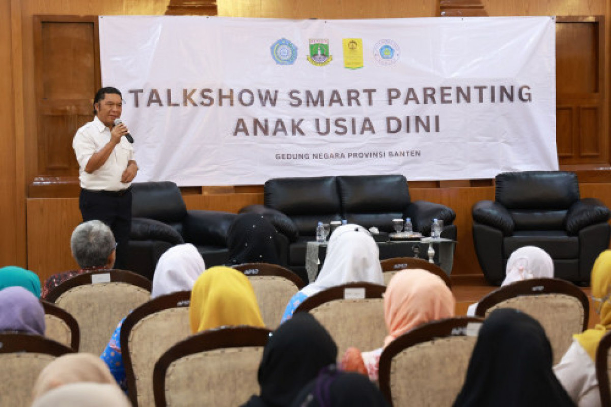 Smart Parenting Anak Usia Dini, Pj Gubernur Banten Al Muktabar: Berikan Program Tumbuh Kembang Anak Terbaik