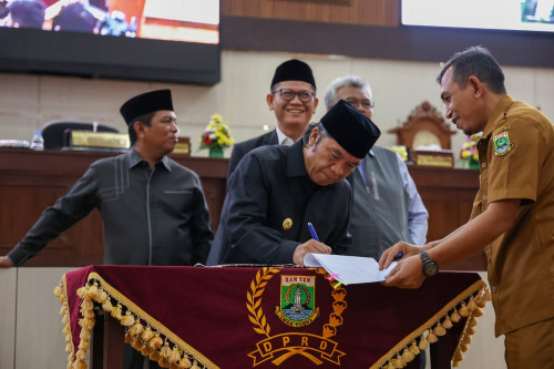 Perubahan Kebijakan Umum APBD TA 2023, Pj Gubernur Banten Al Muktabar: Untuk Merespon Dinamika Yang Timbul