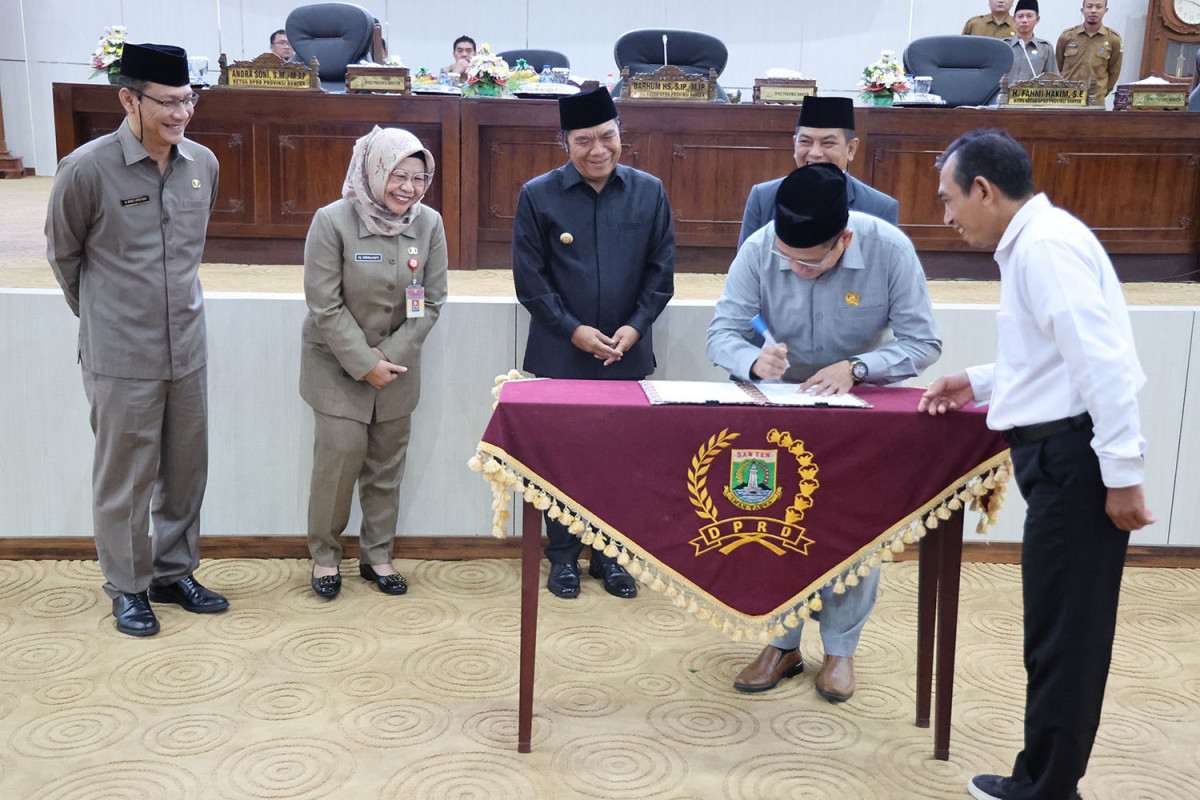 Pj Gubernur Banten Al Muktabar : RPJPD 2025-2045 Akan Menjadi Pedoman Formulasi Visi Misi Gubernur Banten