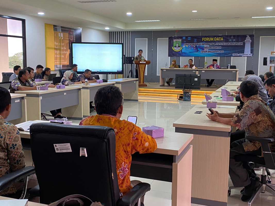 Diskominfo Banten gelar Forum Data Guna Peroleh Data Akurat
