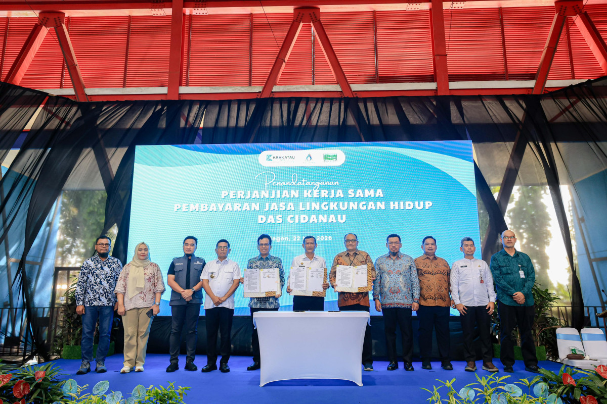 Program Jasa Lingkungan DAS Cidanau, Gubernur Andra Soni: Menjaga Hulu demi Hilir