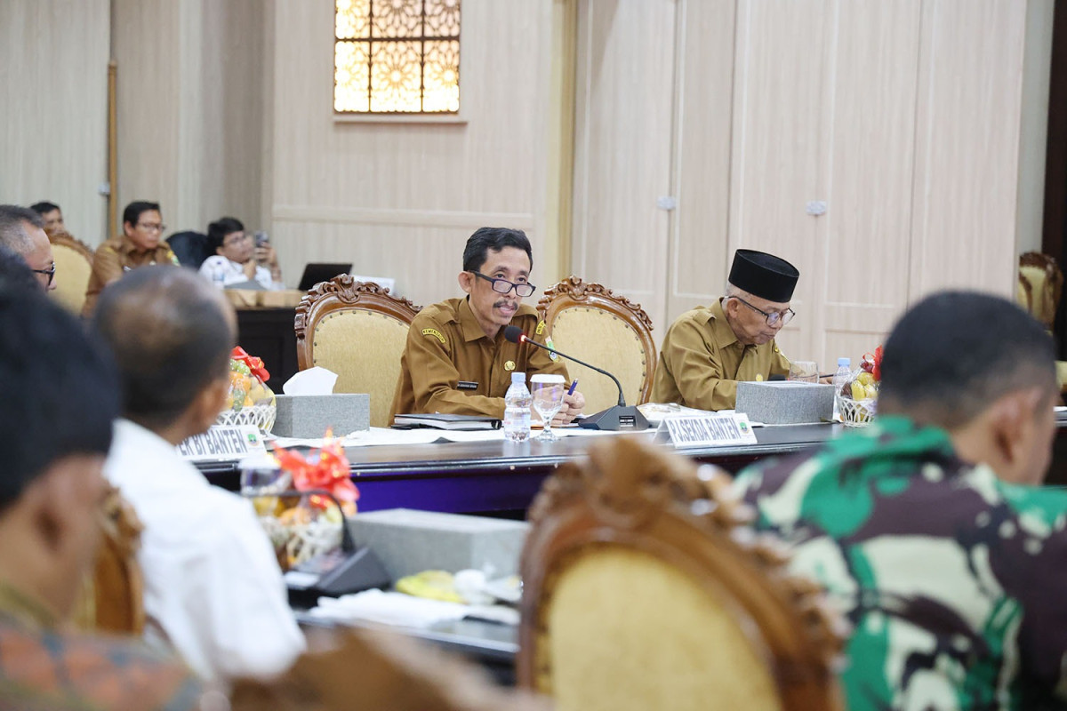 Pengendalian Inflasi, Pj Sekda Banten Usman Asshiddiqi Qohara: Pasokan Komoditas Pangan Terjaga