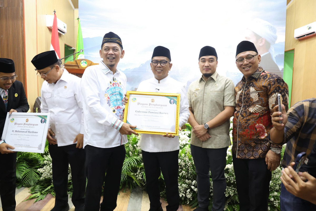 Apresiasi Peran K.H. Brigjen Syam'un, Gubernur Banten Andra Soni Ajak Al Khairiyah Bangun Pendidikan Daerah