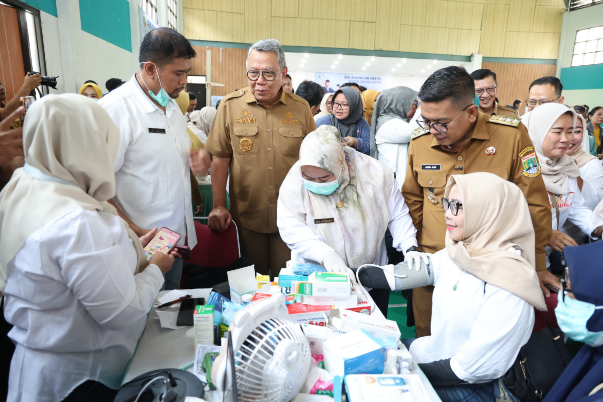 Tak Sekadar Kejar Target Nasional, Gubernur Andra Soni Ingin Seluruh Warga Banten Sehat Lewat CKG