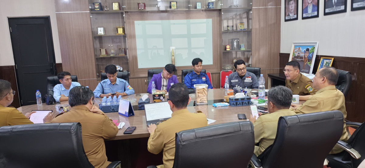 Sekda Provinsi Banten Deden Apriandhi Apresiasi Kedatangan BEM Nusantara