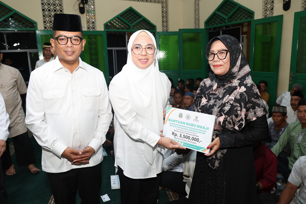 Safari Ramadan 1446 H, Gubernur Banten Andra Soni: Melalui Kolaborasi Bisa Selesaikan Masalah Masyarakat