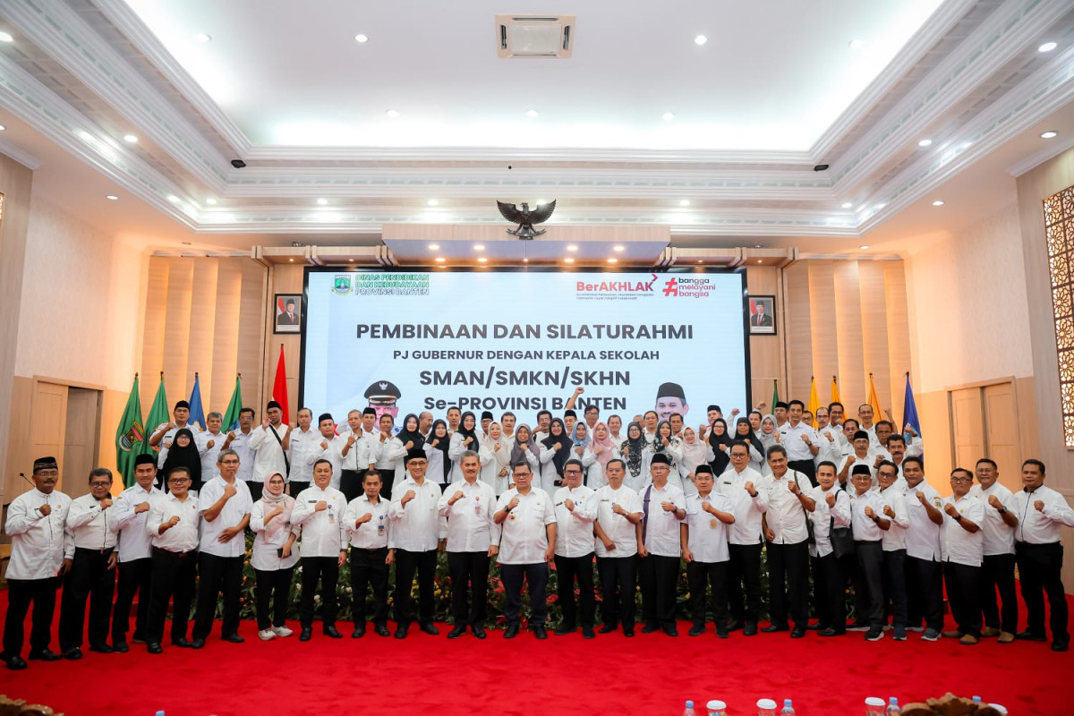 Pj Gubernur Banten A Damenta : Kepsek Harus Miliki Inovasi Pengajaran