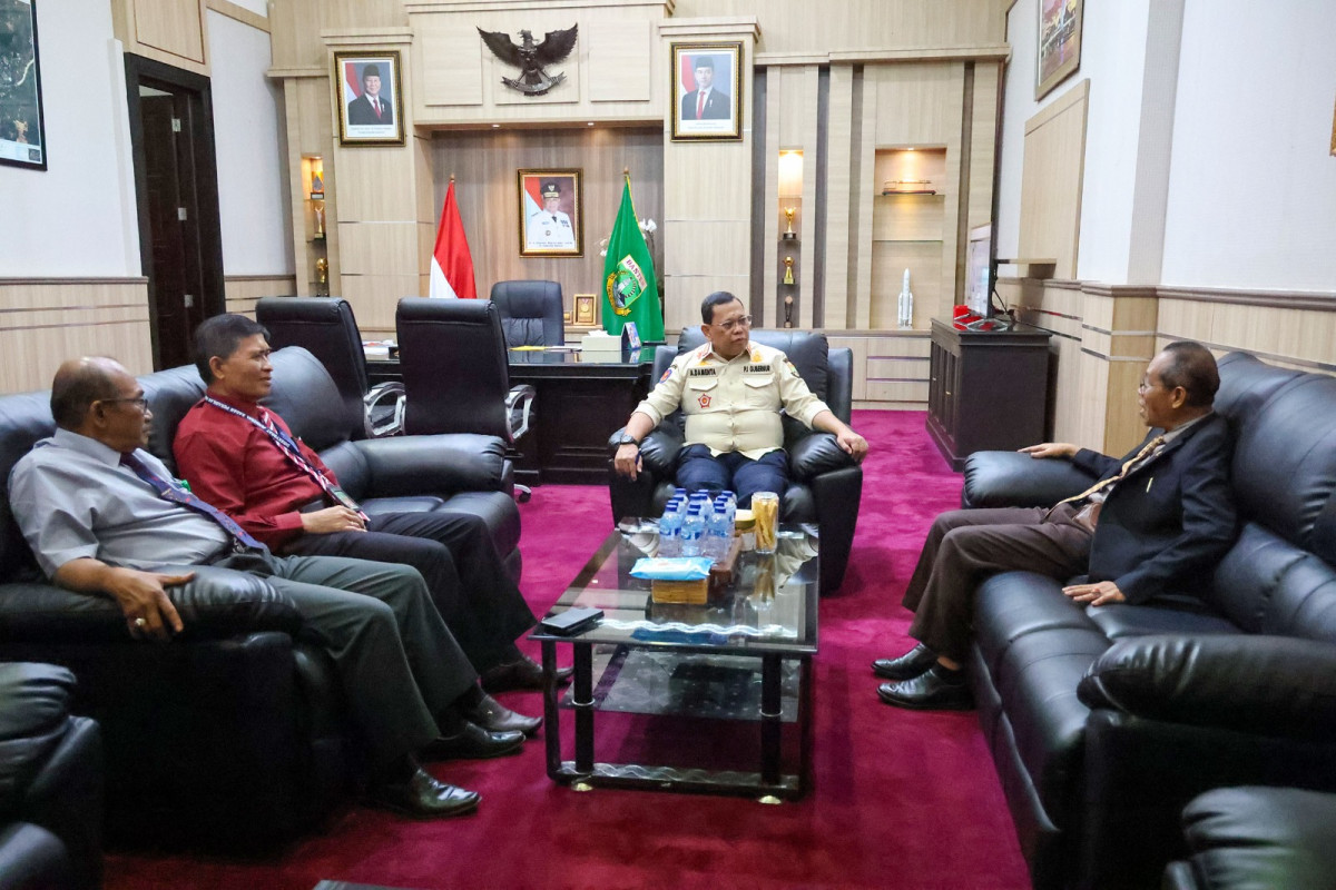 Pj Gubernur A Damenta Terima Kunjungan Ketua Pengadilan Tinggi Banten