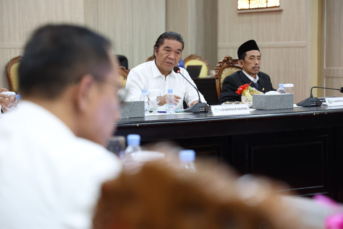 Pengendalian Inflasi, Pj Gubernur Al Muktabar: Provinsi Banten dalam Kondisi Ideal