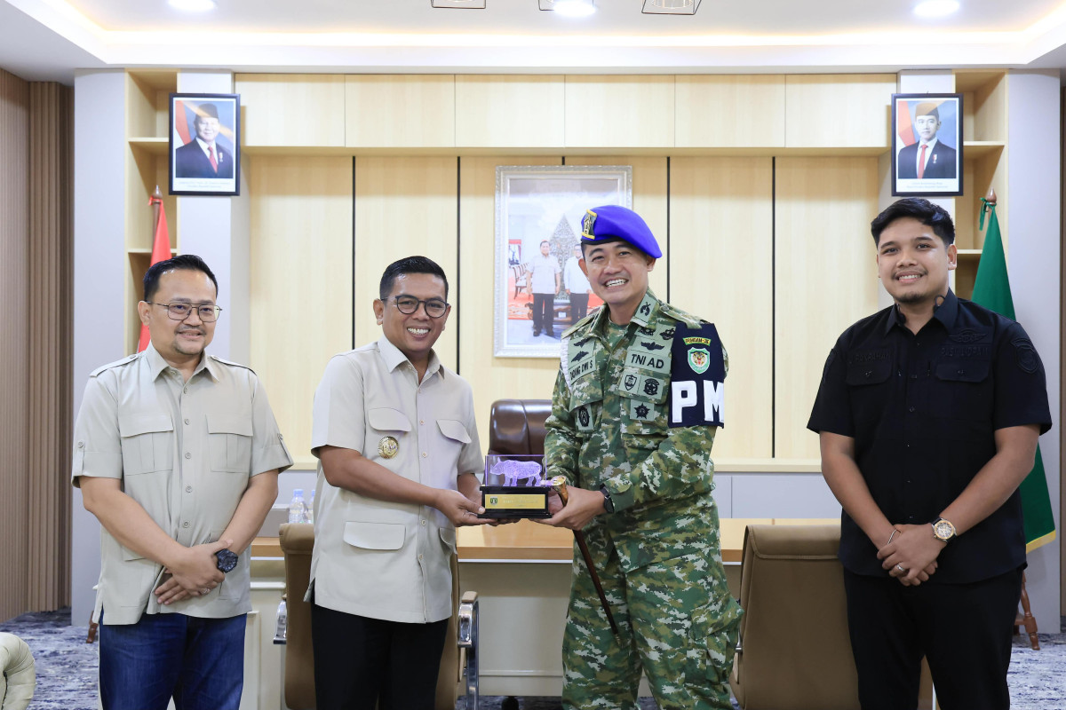 Gubernur Andra Soni Apresiasi Sinergi Denpom III/4 Serang dalam Menjaga Kondusivitas Banten