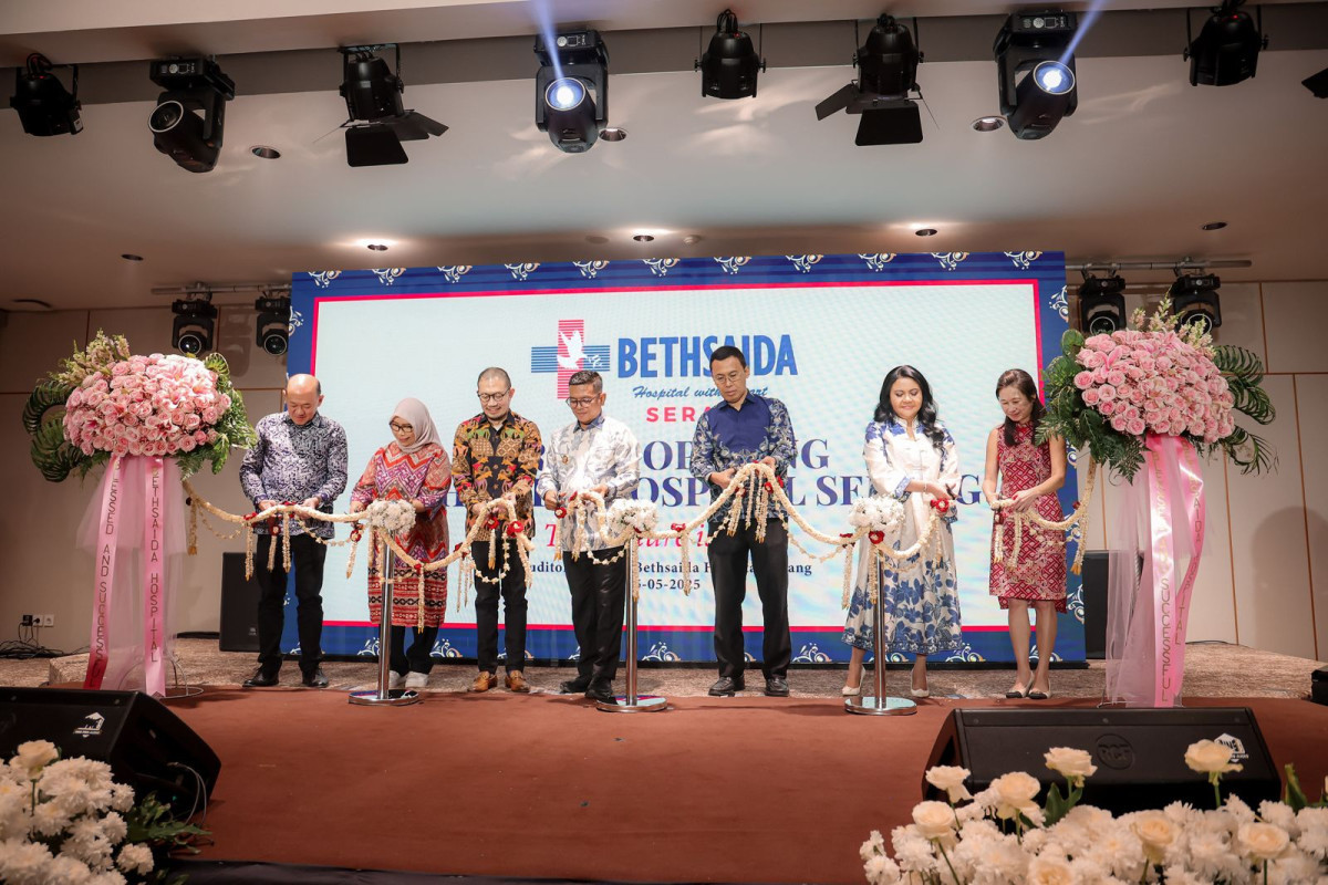 Resmikan RS Bethsaida Serang, Gubernur Banten Andra Soni : Memperkuat Layanan Kesehatan di Provinsi Banten