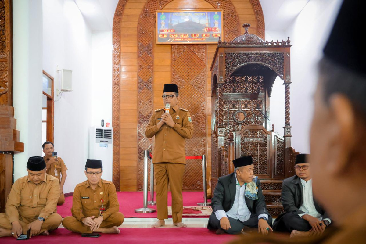 Gubernur Banten Andra Soni Ajak Visi Banten Maju Adil Merata Tidak Korupsi sebagai Komitmen Bersama ASN Pemprov Banten