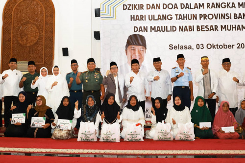 HUT ke-23 Pemprov Banten Gelar Dzikir dan Doa Bersama