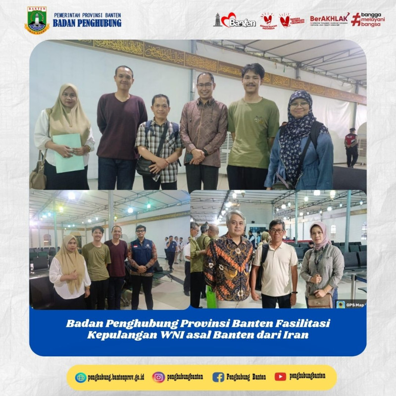Badan Penghubung Provinsi Banten fasilitasi WNI asal Banten dari Iran
