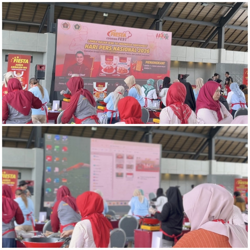 Lomba Masak IKWI se-Indonesia Warnai Rangkaian HPN 2026 di Banten