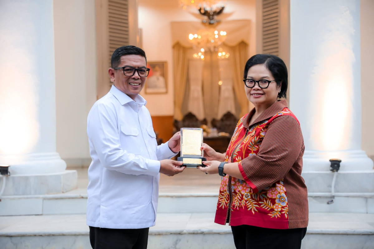 Gubernur Andra Soni Terima Kunjungan Kajati Banten, Bahas Penguatan Sinergi Antarinstansi