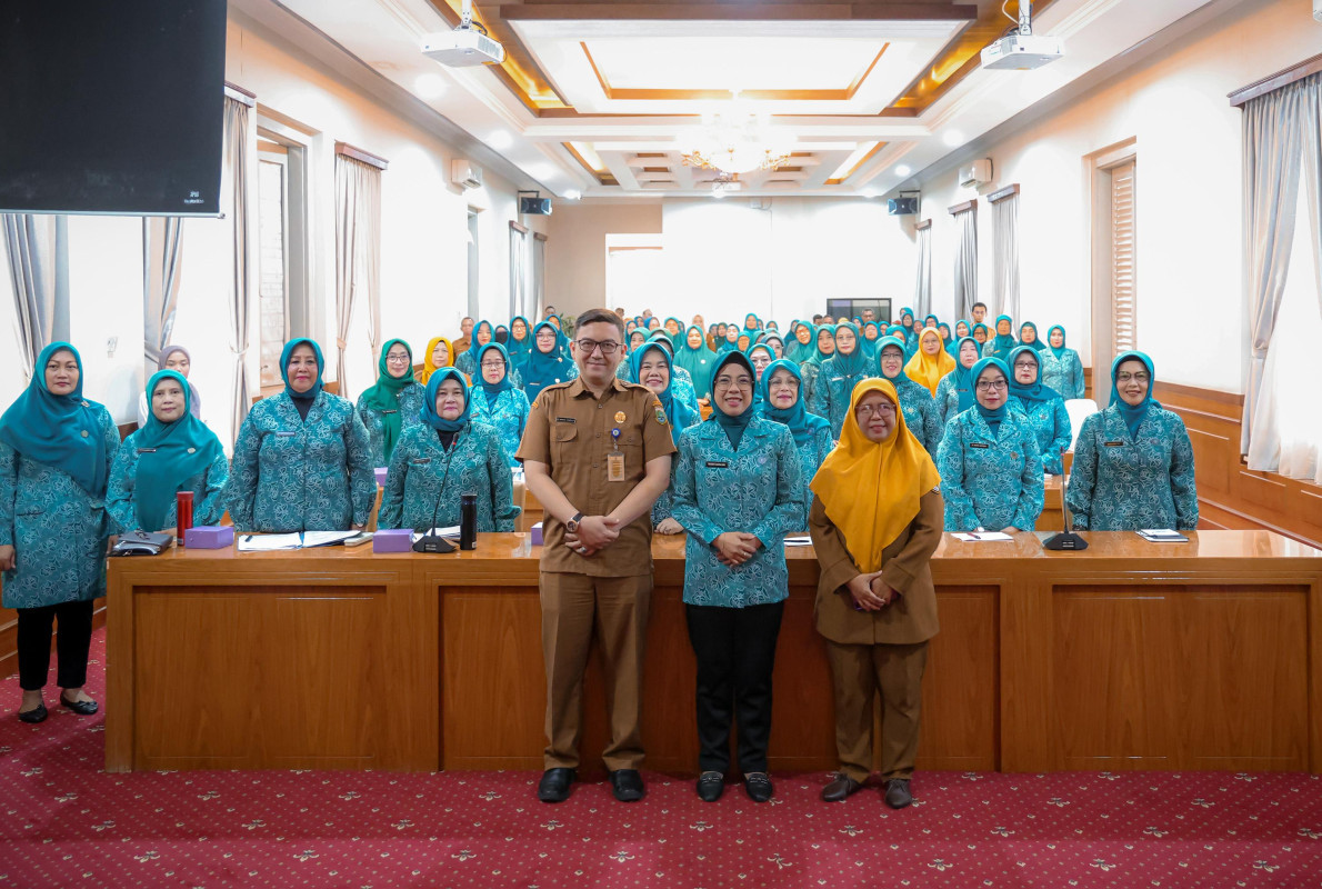 Rakor TP PKK Provinsi Banten, Tinawati Andra Soni : untuk Perkuat Sinergi TP PKK se-Provinsi Banten
