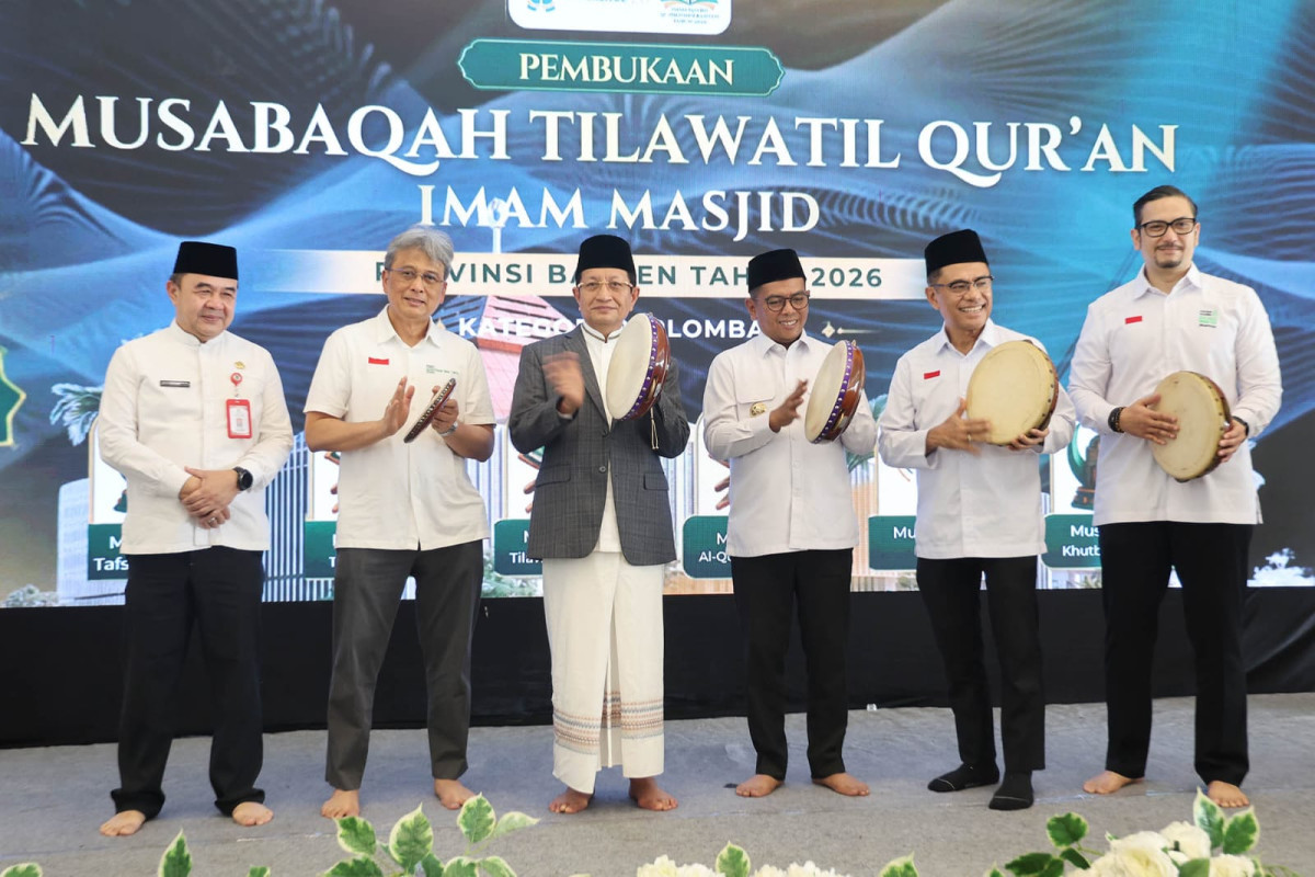 Gubernur Andra Soni Dorong IGIC 2026 Perkuat Diplomasi Perdamaian Dunia