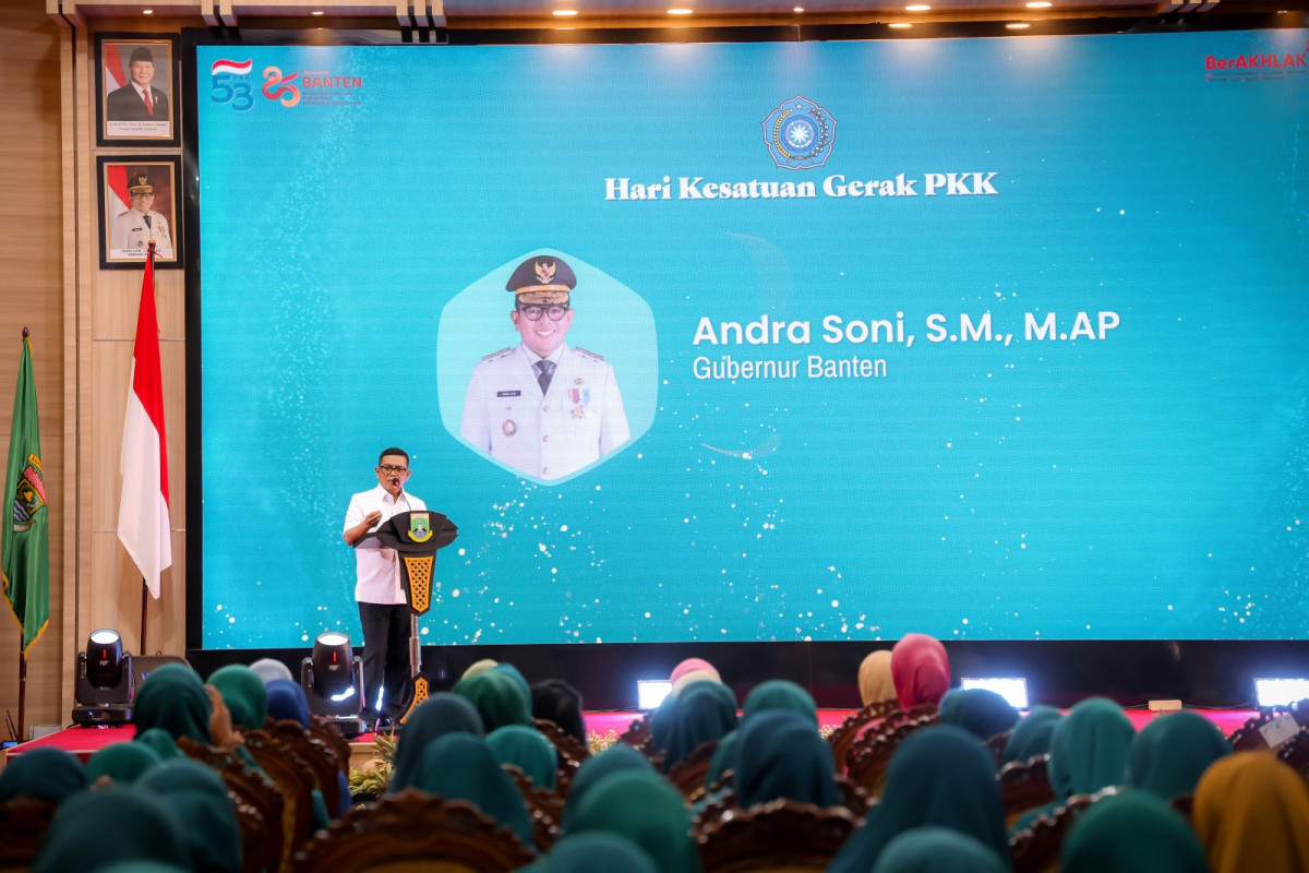 Gubernur Banten Andra Soni: PKK Mitra Strategis Pemerintah Wujudkan Banten Sejahtera