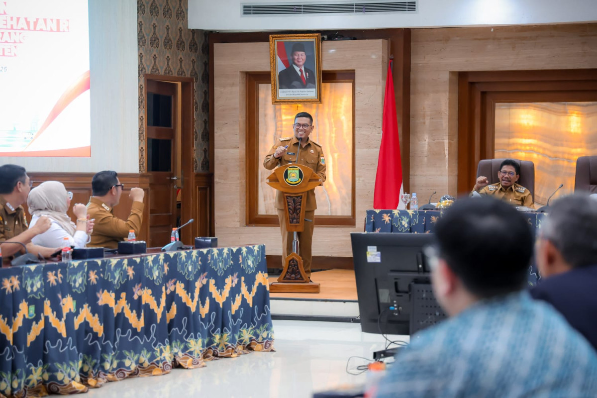 Tertinggi Angka Eliminasi TBC, Gubernur Andra Soni Jadikan Banten Panutan Nasional