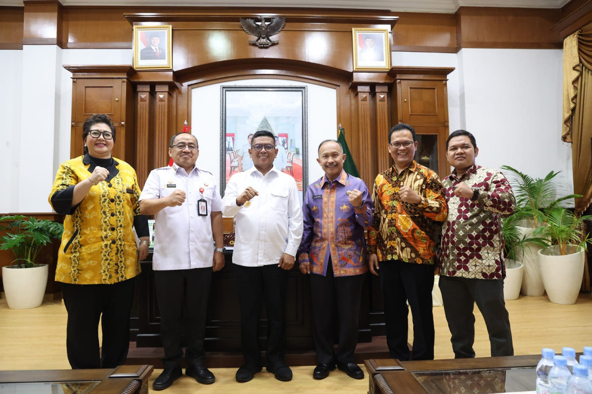 Gubernur Banten Andra Soni Terima Kunjungan DPD IKAL Lemhannas Provinsi Banten